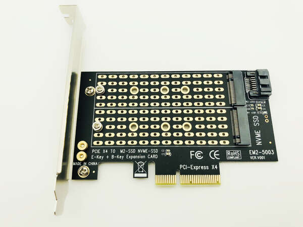 کارت تبدیل m.2 NVME به PCI-e 4x