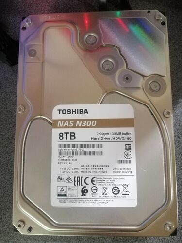 هارد دیسک اینترنال توشیبا مدل Toshiba N300 ظرفیت 8 ترابایت
