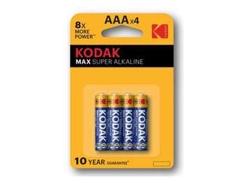 باتری نیم قلمی آلکالاین کداک Kodak Max Super Alkaline