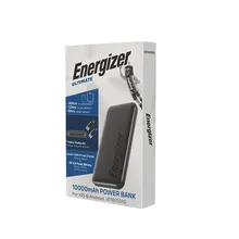 پاور بانک انرجایزر PowerSafe 22.5W PD مدل  Energizer UE10055PQ ظرفیت 10000 میلی آمپر سه پورت به همراه کابل USB-C gallery0