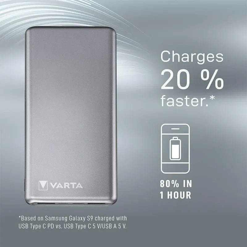 پاوربانک فست شارژ وارتا 15000 میلی آمپر Varta Fast Energy gallery2